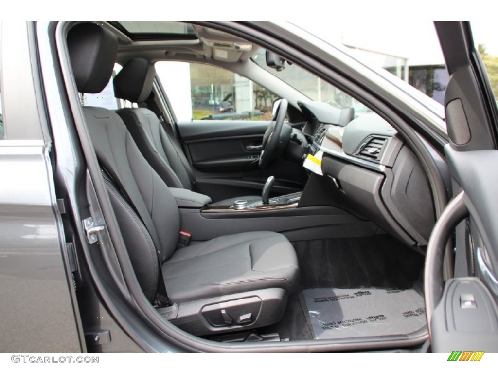 2015 3 Series 328i xDrive Sedan - Mineral Grey Metallic / Black photo #28