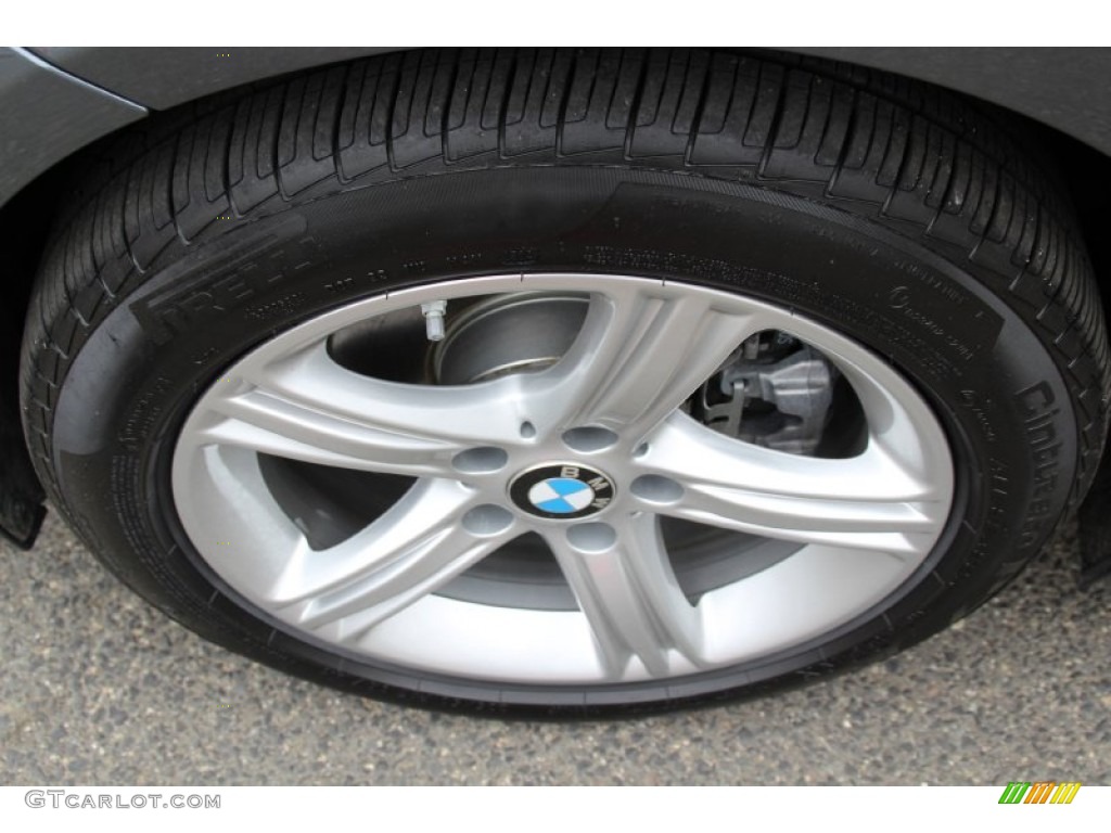 2015 3 Series 328i xDrive Sedan - Mineral Grey Metallic / Black photo #33