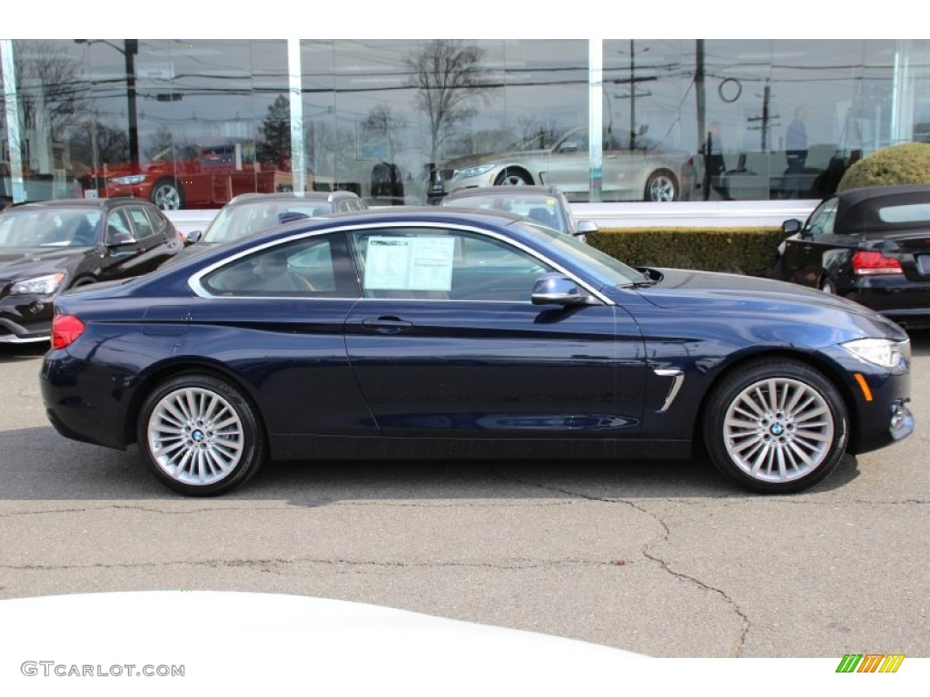 Imperial Blue Metallic 2015 BMW 4 Series 428i xDrive Coupe Exterior Photo #102685456