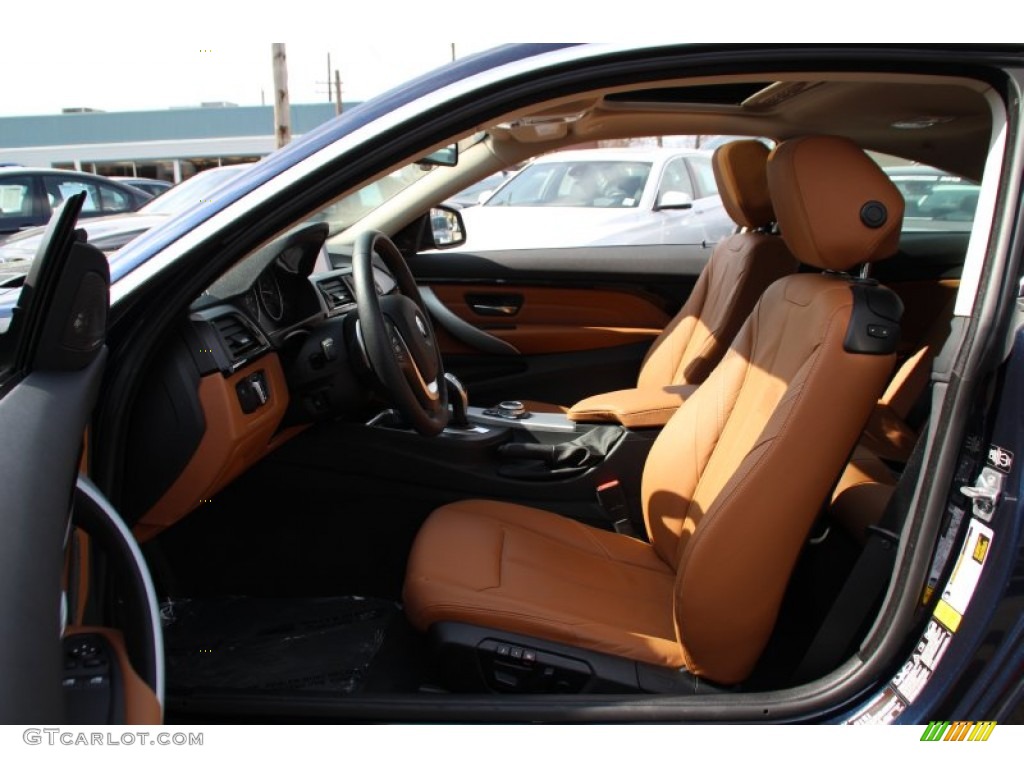 2015 BMW 4 Series 428i xDrive Coupe Front Seat Photo #102685612