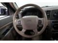 2005 Jeep Grand Cherokee Medium Slate Gray Interior Steering Wheel Photo
