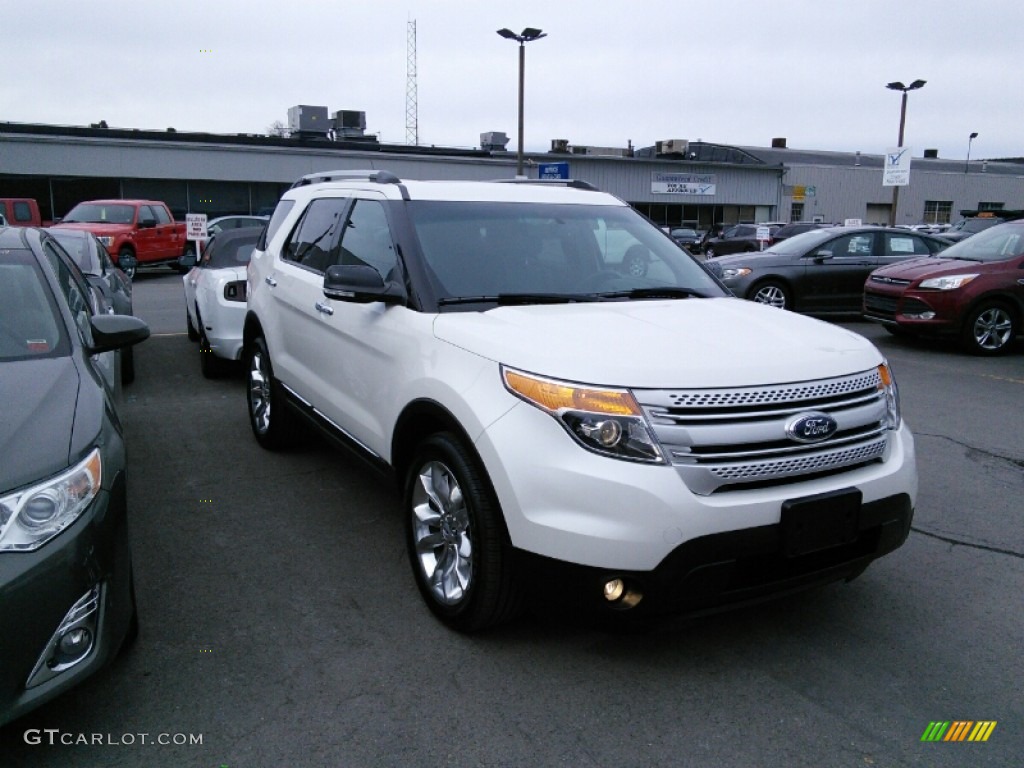 Oxford White Ford Explorer