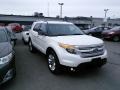 2014 Oxford White Ford Explorer XLT 4WD  photo #1