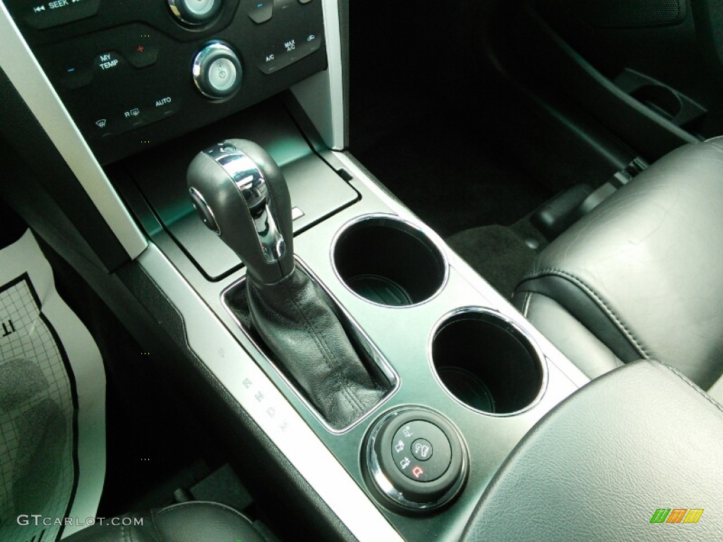 2014 Explorer XLT 4WD - Oxford White / Charcoal Black photo #11