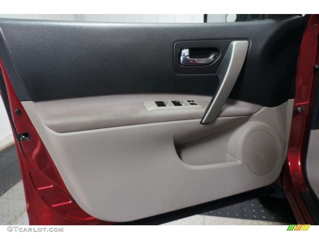 2008 Rogue S AWD - Venom Red Pearl / Gray photo #12