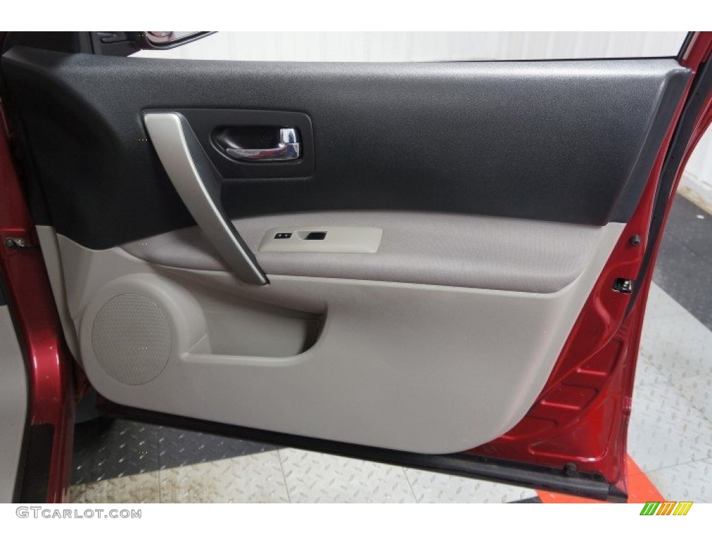 2008 Rogue S AWD - Venom Red Pearl / Gray photo #16