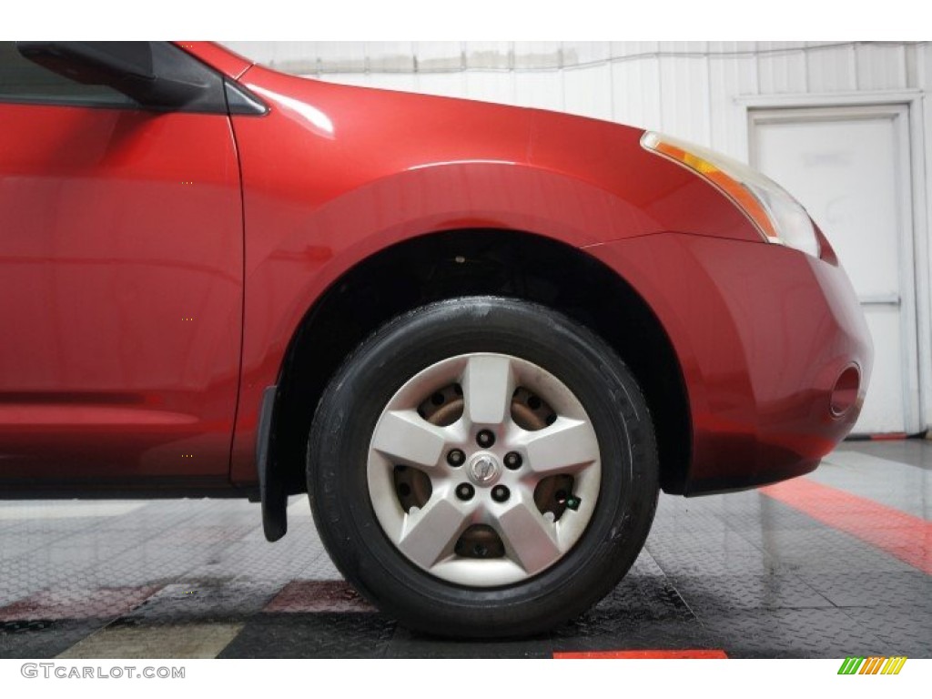 2008 Rogue S AWD - Venom Red Pearl / Gray photo #33