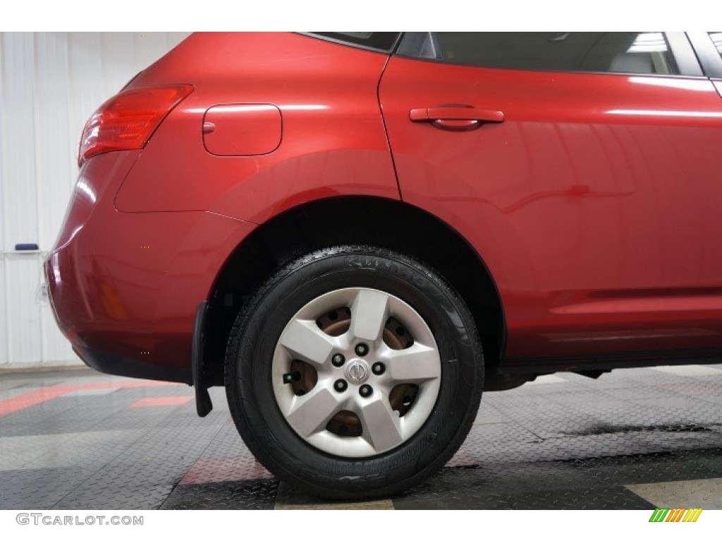 2008 Rogue S AWD - Venom Red Pearl / Gray photo #40