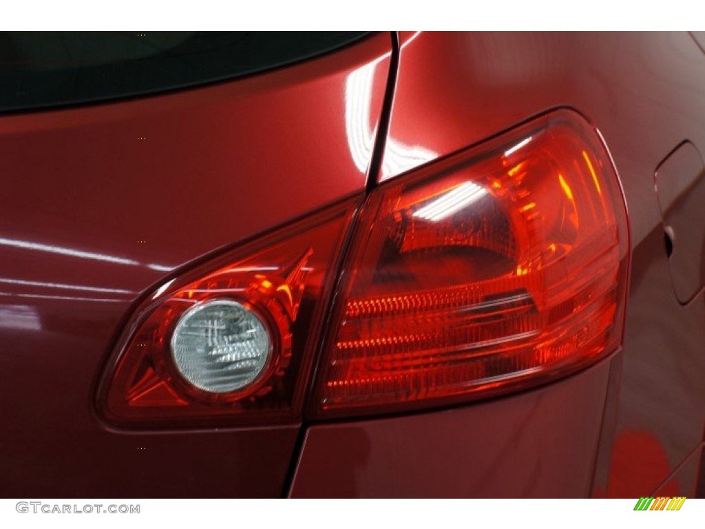 2008 Rogue S AWD - Venom Red Pearl / Gray photo #43