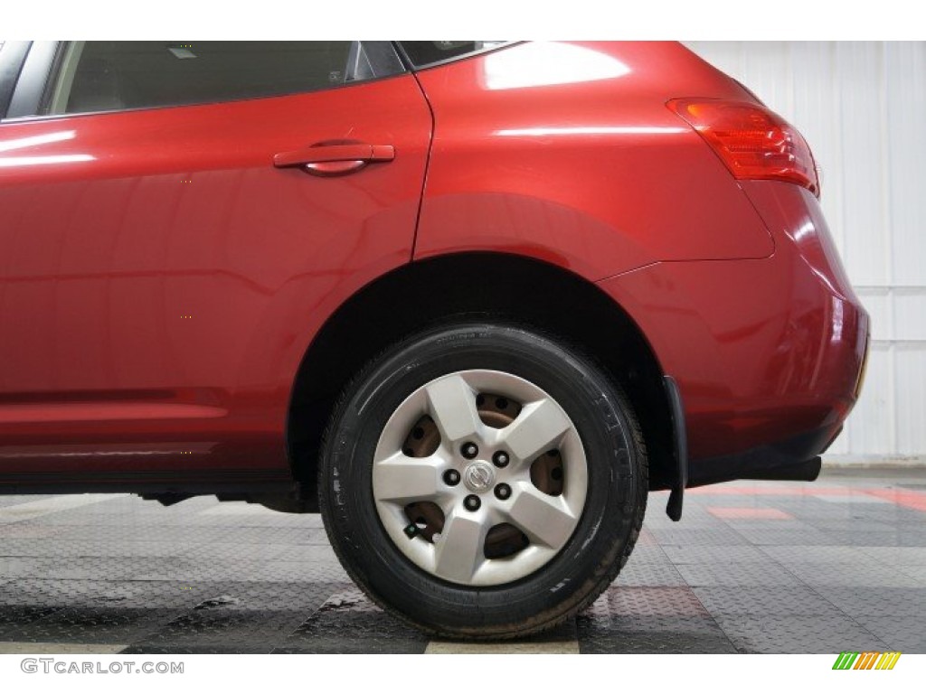 2008 Rogue S AWD - Venom Red Pearl / Gray photo #48