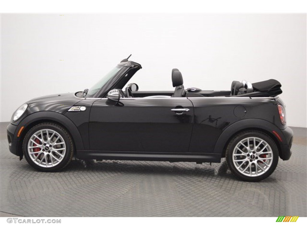 Dark Silver Metallic 2010 Mini Cooper John Cooper Works Convertible Exterior Photo #102688741