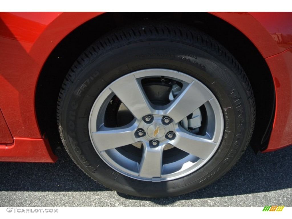 2015 Cruze LT - Red Hot / Jet Black/Medium Titanium photo #19