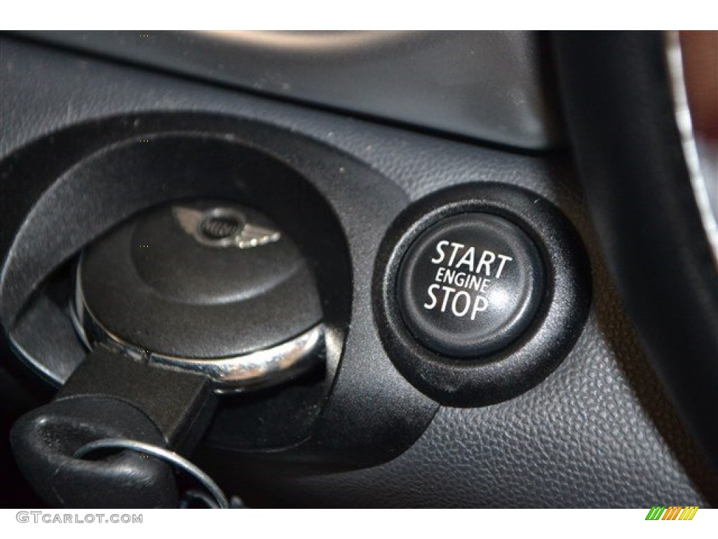 2010 Cooper John Cooper Works Convertible - Dark Silver Metallic / Checkered Carbon Black/Black photo #18