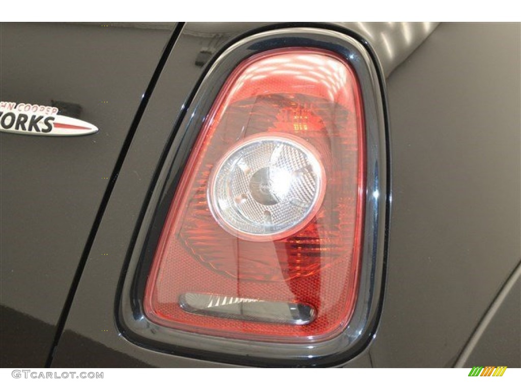 2010 Cooper John Cooper Works Convertible - Dark Silver Metallic / Checkered Carbon Black/Black photo #28