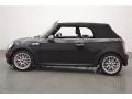 2010 Dark Silver Metallic Mini Cooper John Cooper Works Convertible  photo #33