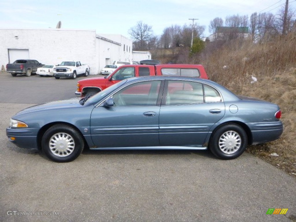 Titanium Blue Metallic 2002 Buick LeSabre Custom Exterior Photo #102691195