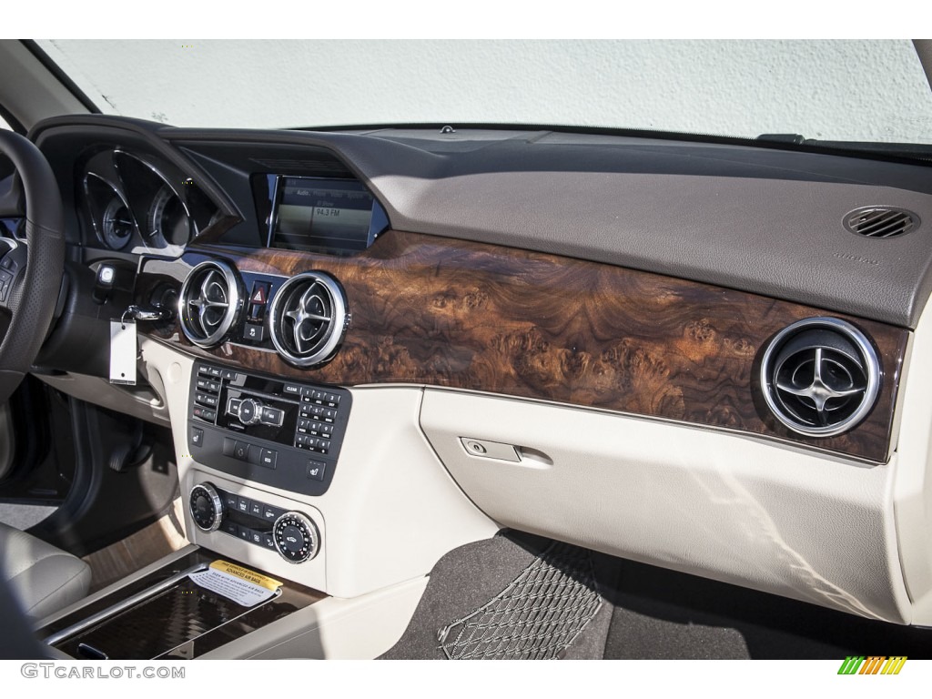 2015 Mercedes-Benz GLK 350 Sahara Beige/Mocha Dashboard Photo #102691765