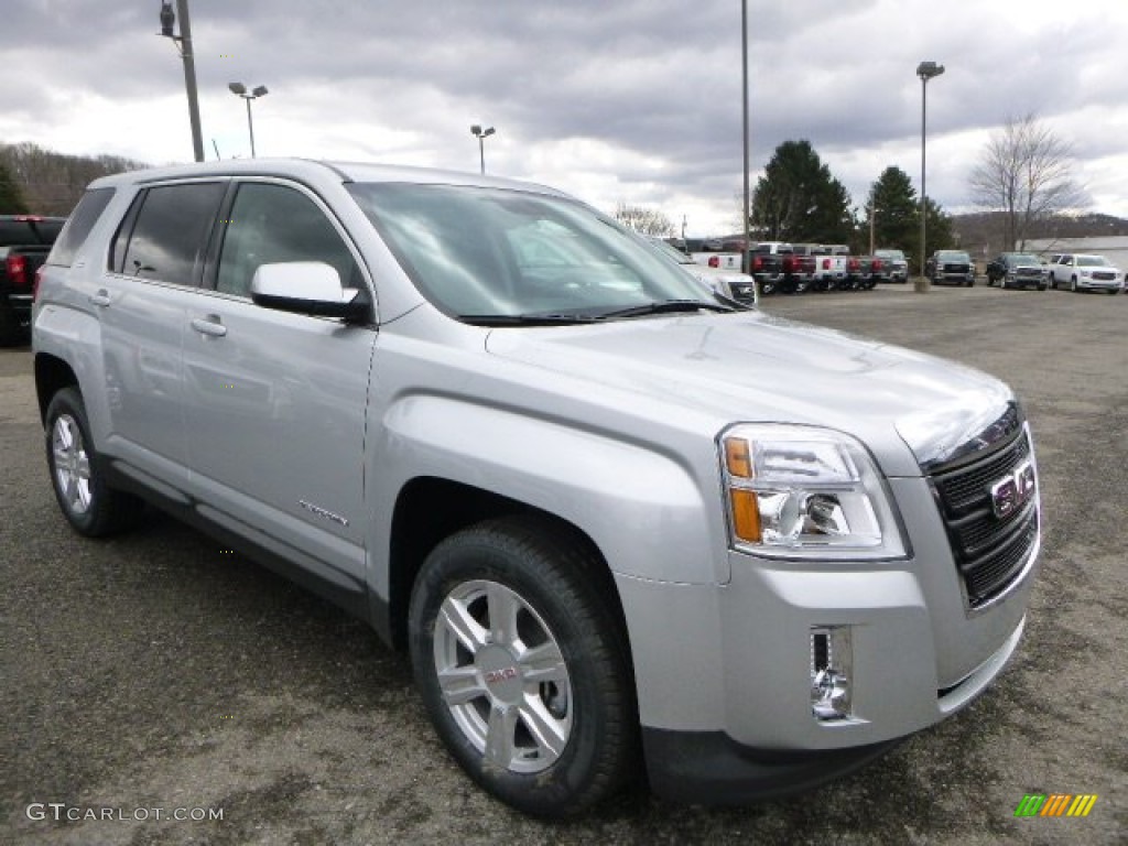 Quicksilver Metallic 2015 GMC Terrain SLE Exterior Photo #102691813