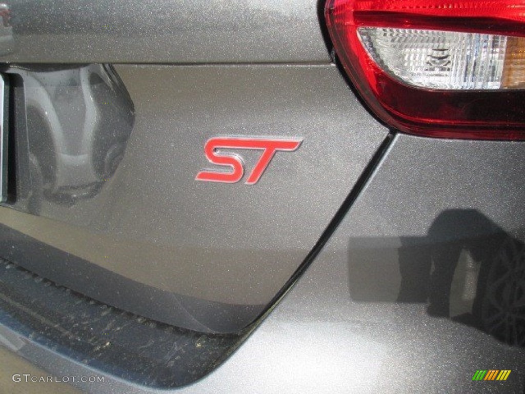 2015 Focus ST Hatchback - Magnetic Metallic / ST Charcoal Black photo #6