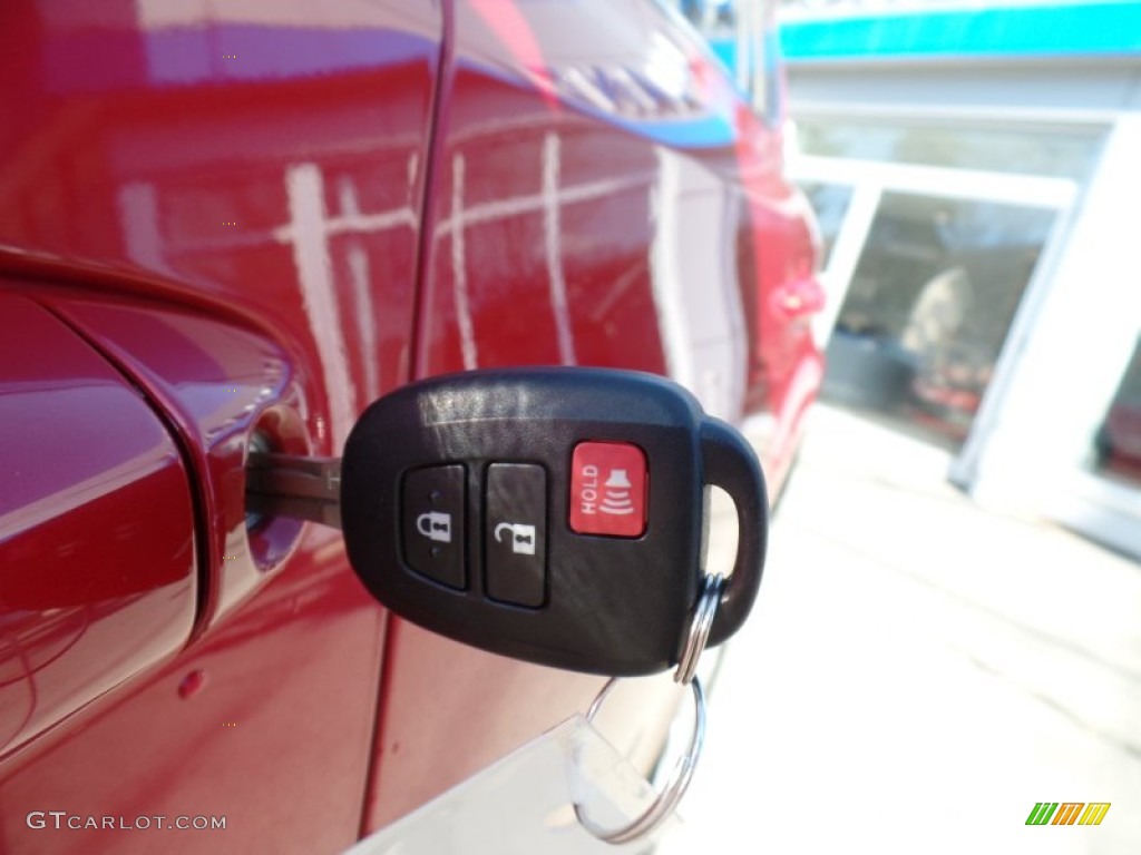 2014 RAV4 XLE AWD - Barcelona Red Metallic / Ash photo #13