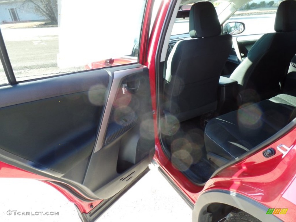 2014 RAV4 XLE AWD - Barcelona Red Metallic / Ash photo #45