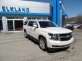 2015 White Diamond Tricoat Chevrolet Suburban LT 4WD  photo #4