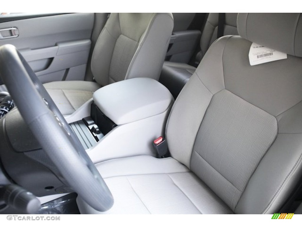 2015 Pilot EX 4WD - Alabaster Silver Metallic / Gray photo #11