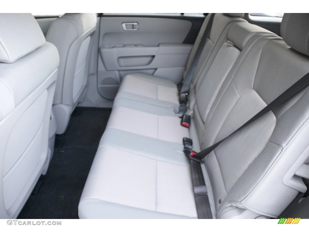 2015 Pilot EX 4WD - Alabaster Silver Metallic / Gray photo #12