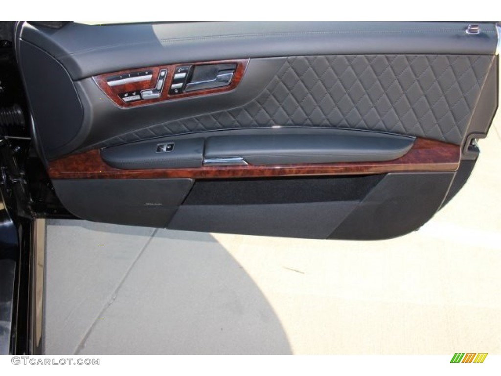 2010 Mercedes-Benz CL 65 AMG Black Door Panel Photo #102696314