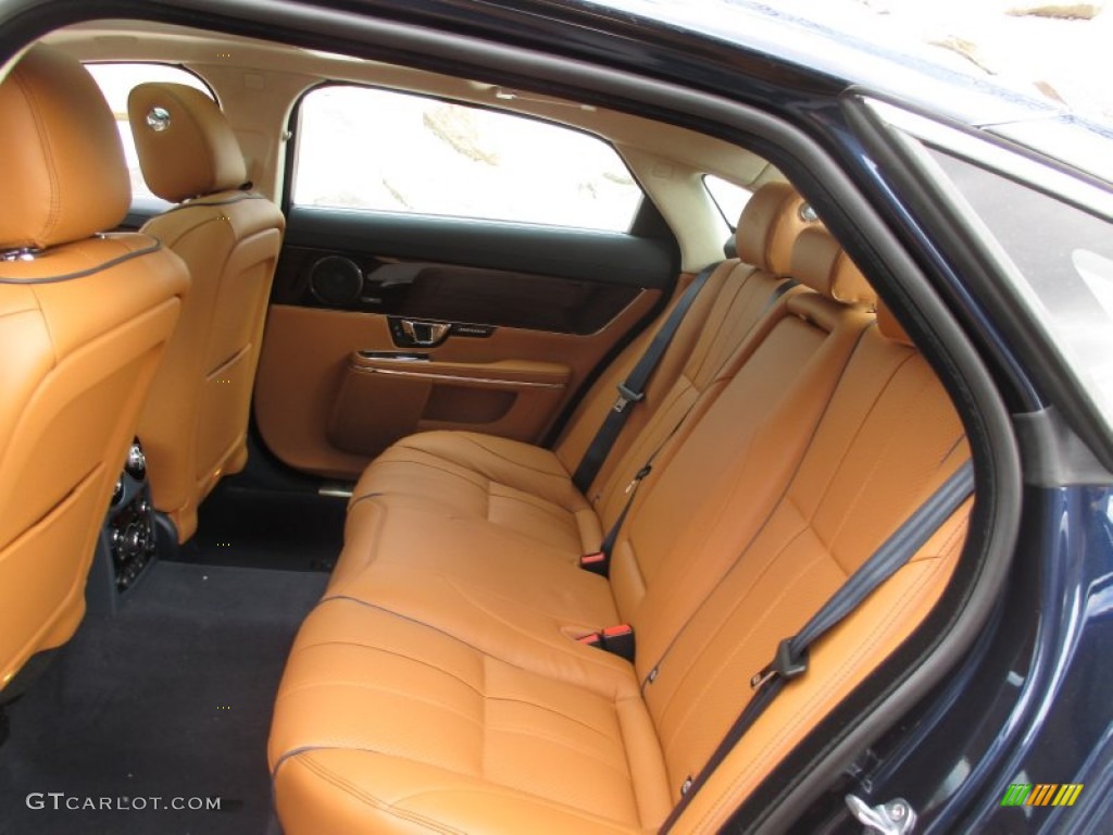 2015 Jaguar XJ XJL Portfolio Rear Seat Photo #102697580