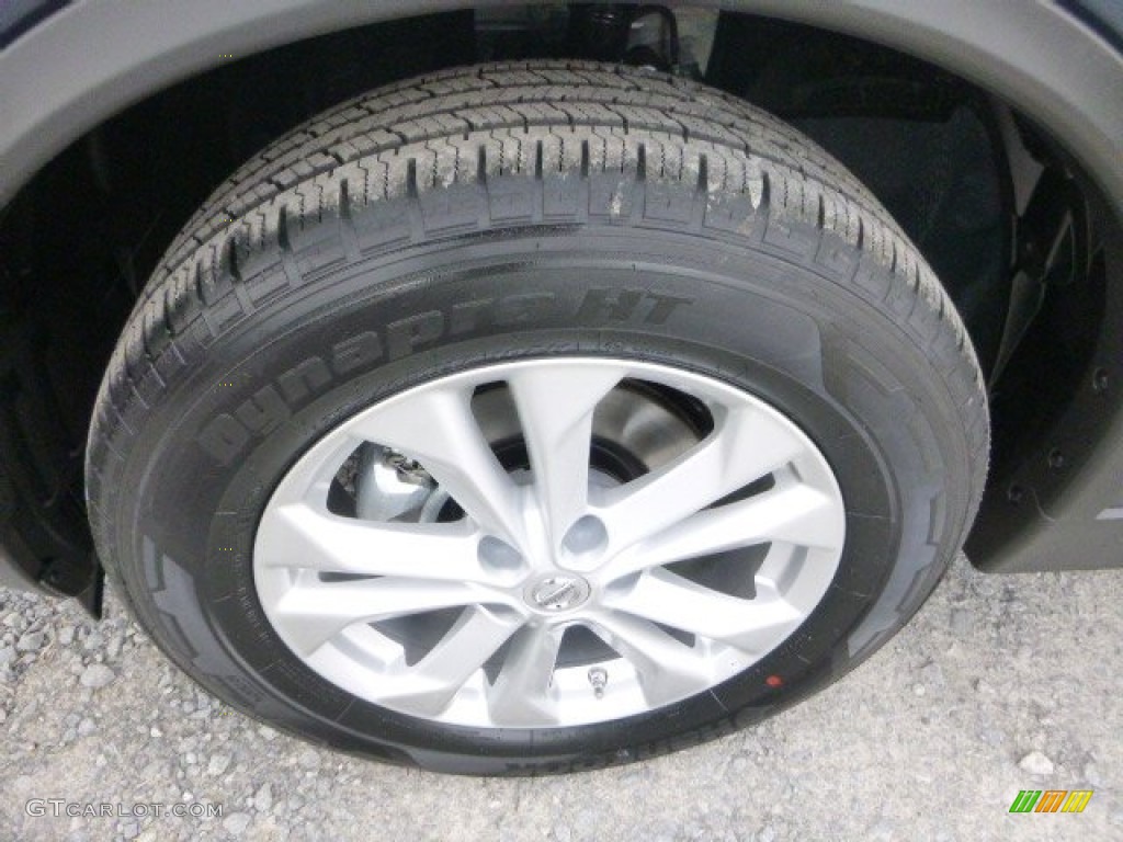 2015 Rogue SV AWD - Arctic Blue Metallic / Charcoal photo #7