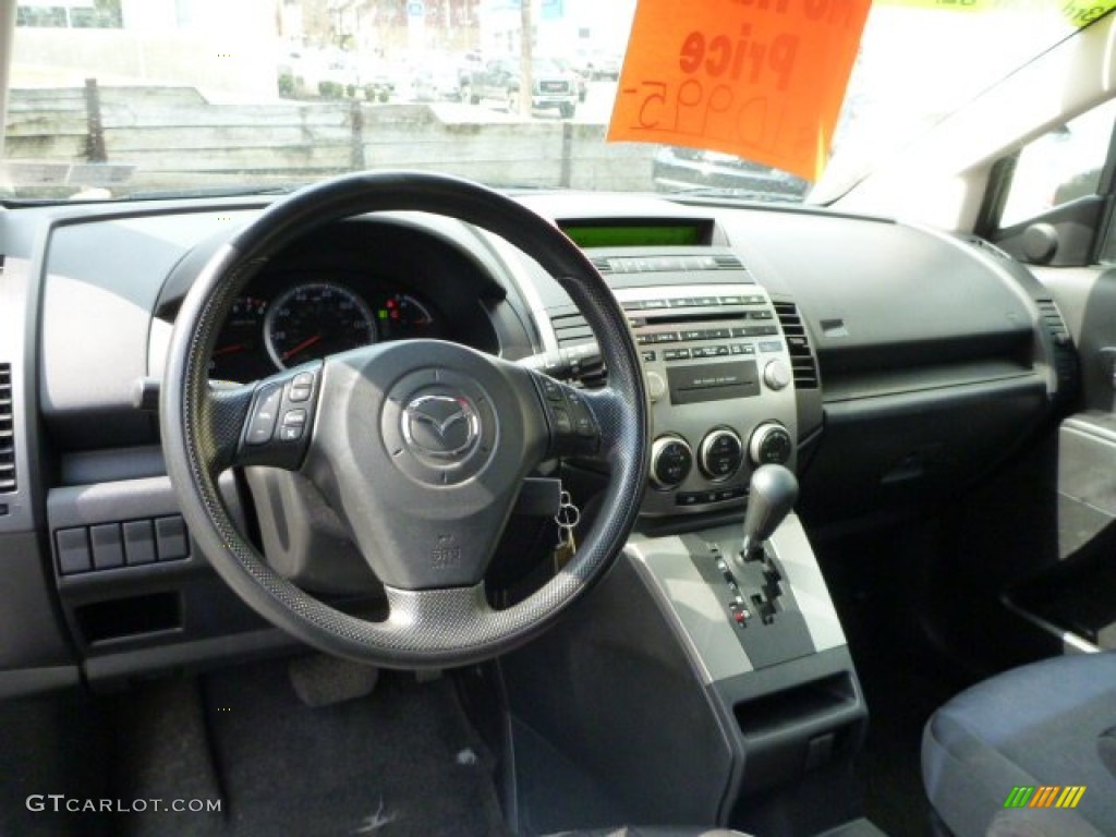 2010 MAZDA5 Sport - Stormy Blue Mica / Black photo #6