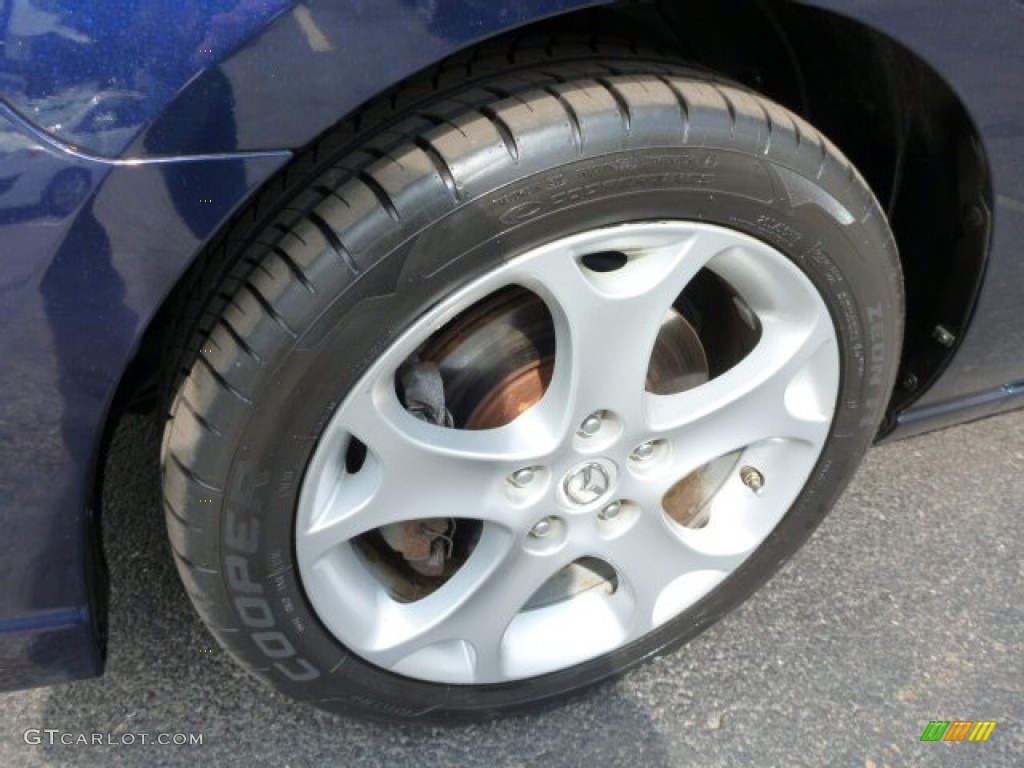 2010 MAZDA5 Sport - Stormy Blue Mica / Black photo #8