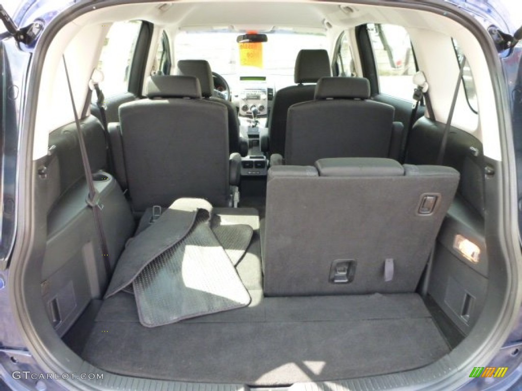 2010 MAZDA5 Sport - Stormy Blue Mica / Black photo #12