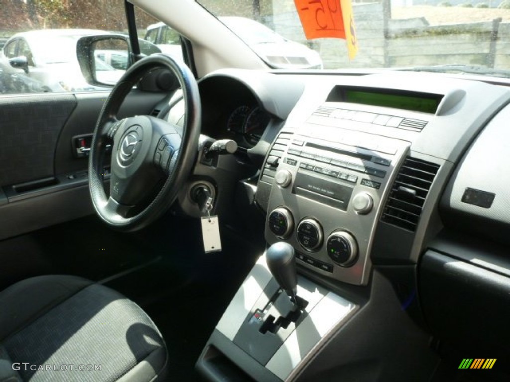 2010 MAZDA5 Sport - Stormy Blue Mica / Black photo #17