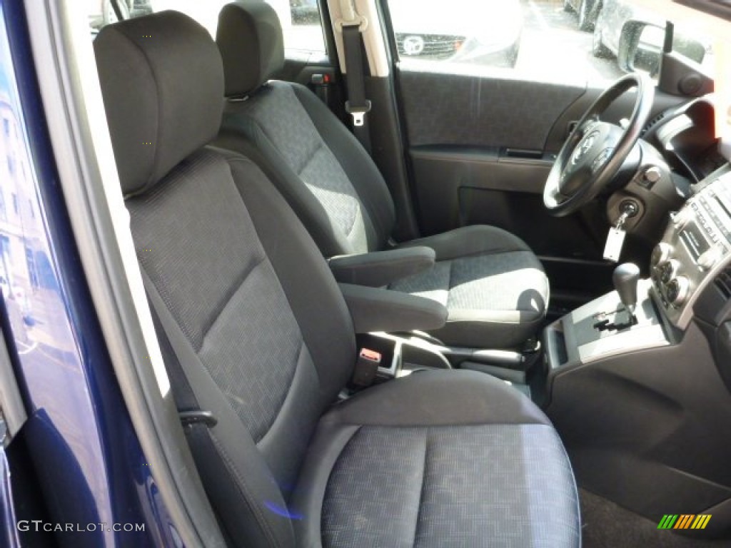 2010 MAZDA5 Sport - Stormy Blue Mica / Black photo #18
