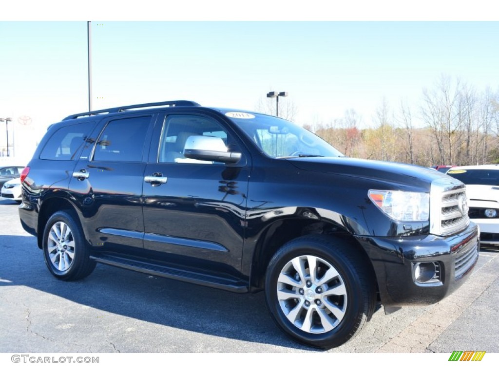 Black Toyota Sequoia