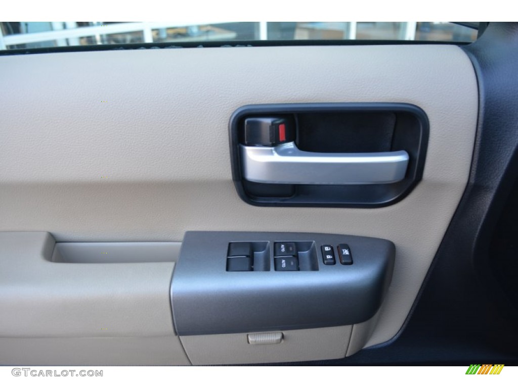 2014 Sequoia Limited - Black / Sand Beige photo #9
