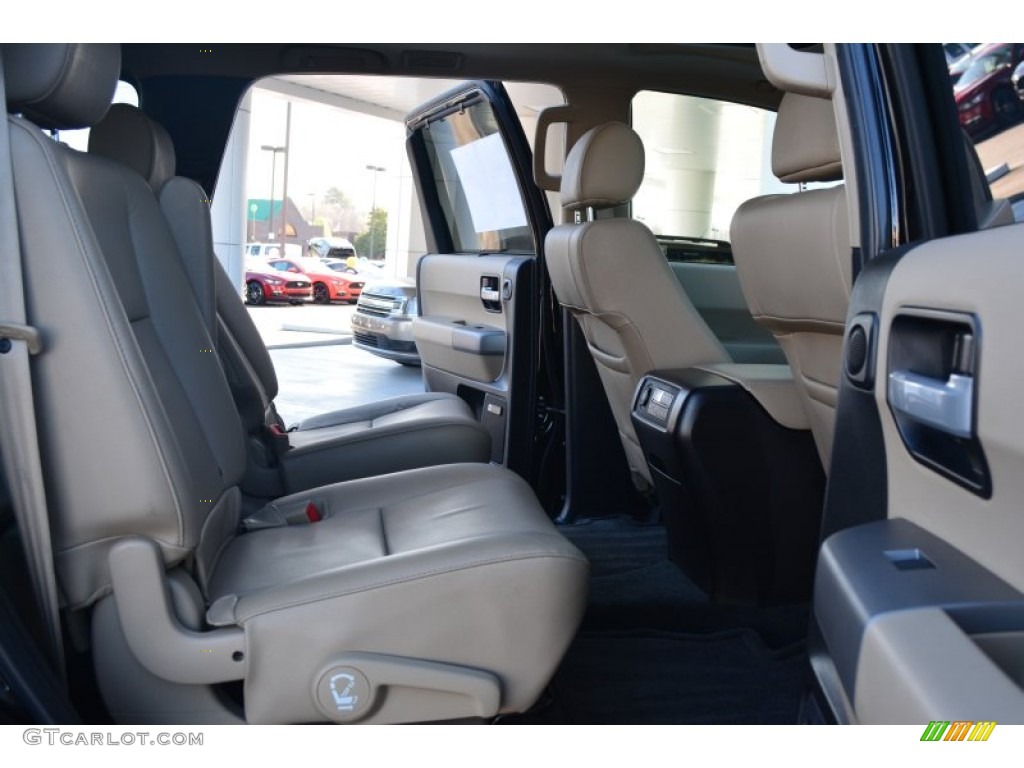 2014 Sequoia Limited - Black / Sand Beige photo #18
