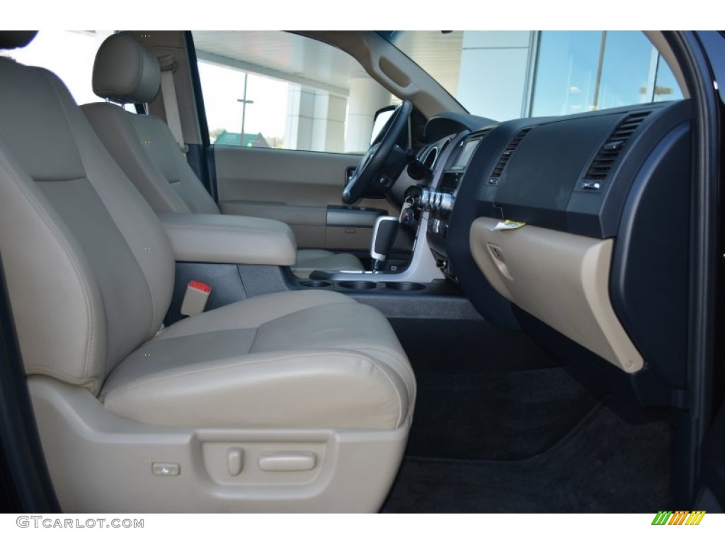 2014 Sequoia Limited - Black / Sand Beige photo #20