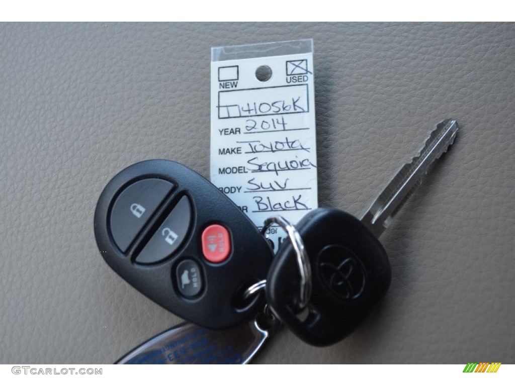 2014 Sequoia Limited - Black / Sand Beige photo #34