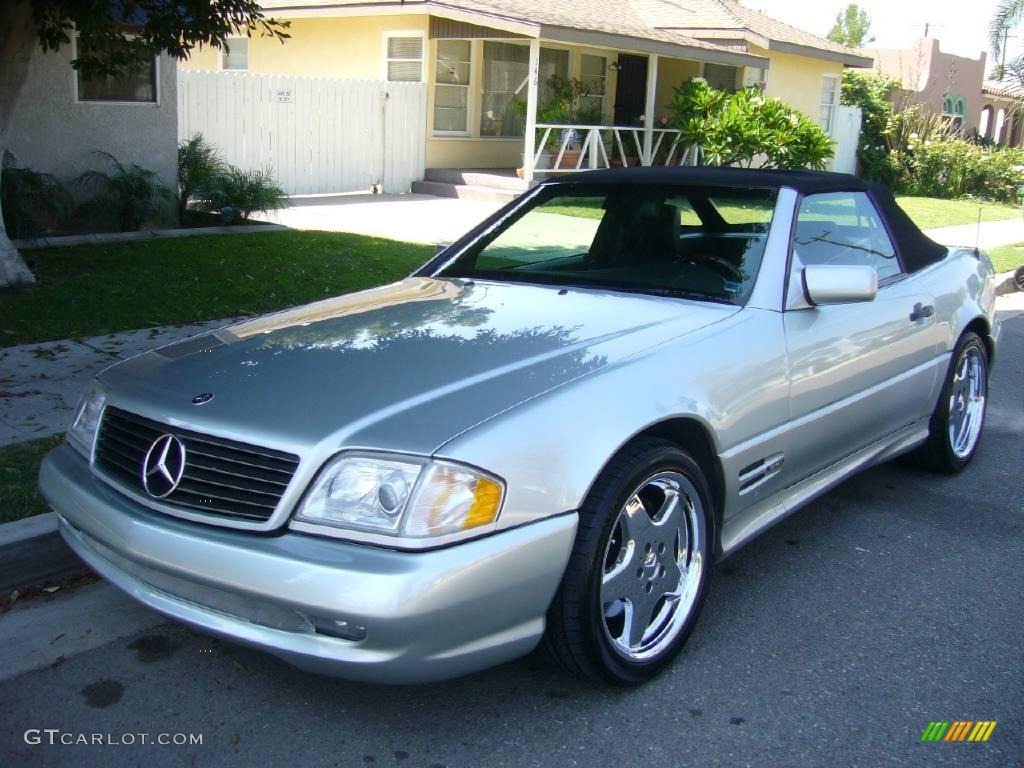 1997 SL 500 Sport Roadster - Brilliant Silver Metallic / Black photo #1