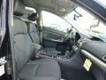 2015 Subaru XV Crosstrek Black Interior Front Seat Photo
