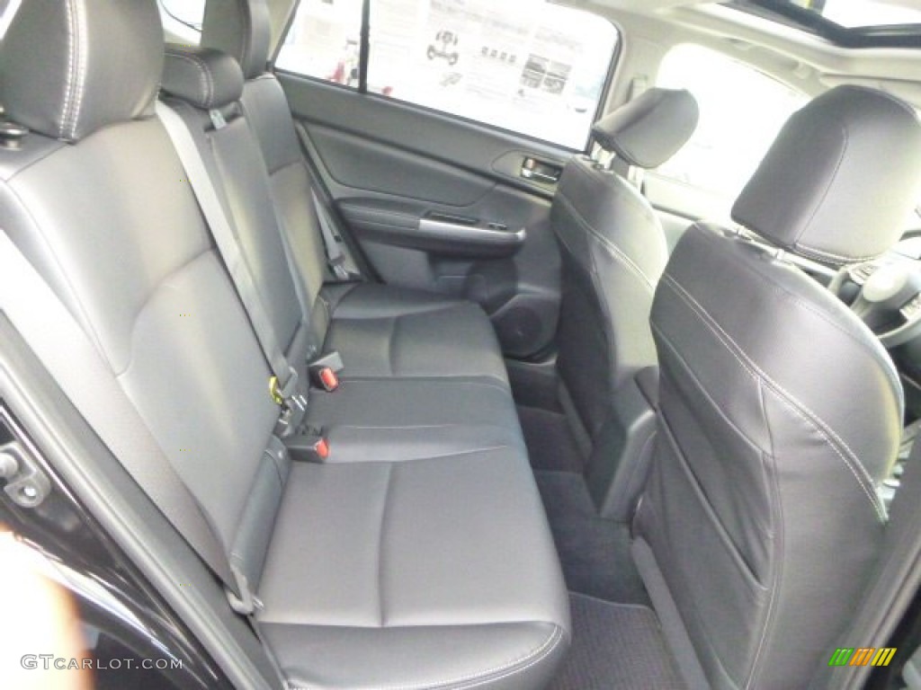 2015 Subaru XV Crosstrek Hybrid Touring Rear Seat Photos