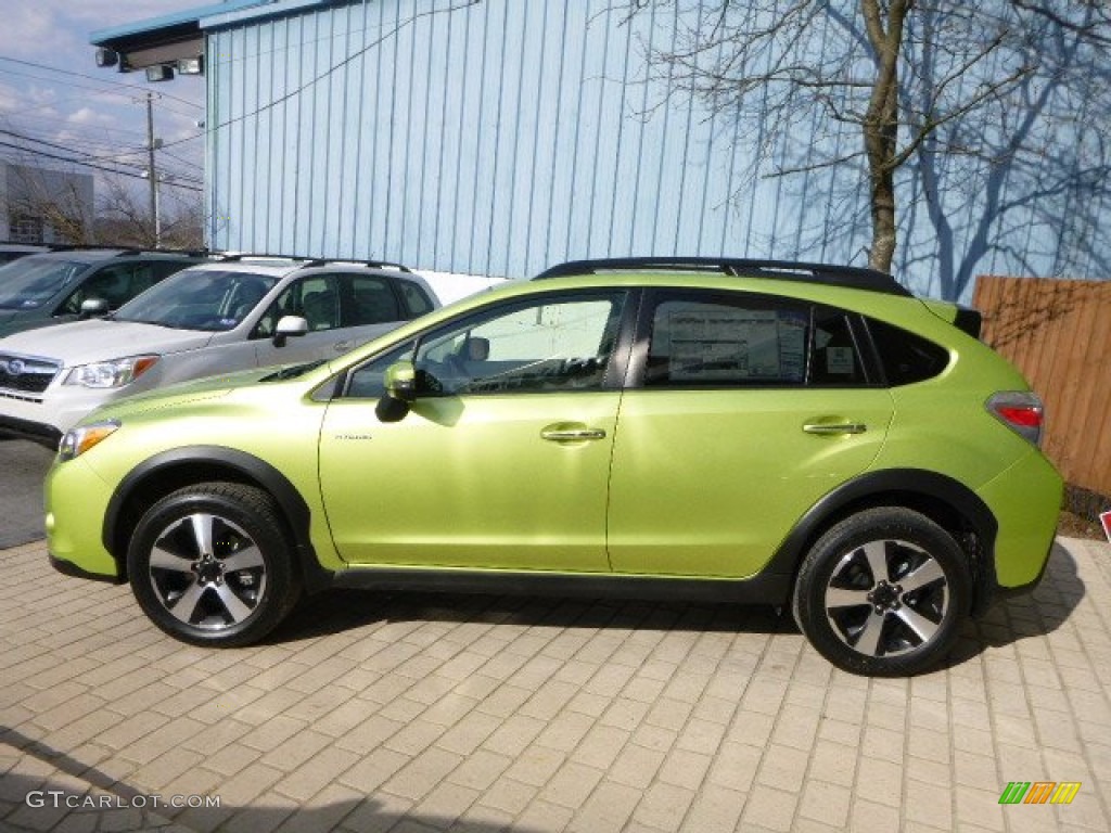Plasma Green Pearl 2015 Subaru XV Crosstrek Hybrid Touring Exterior Photo #102704963