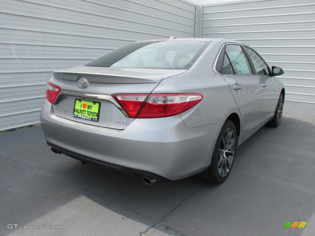 2015 Camry XSE V6 - Celestial Silver Metallic / Black photo #4