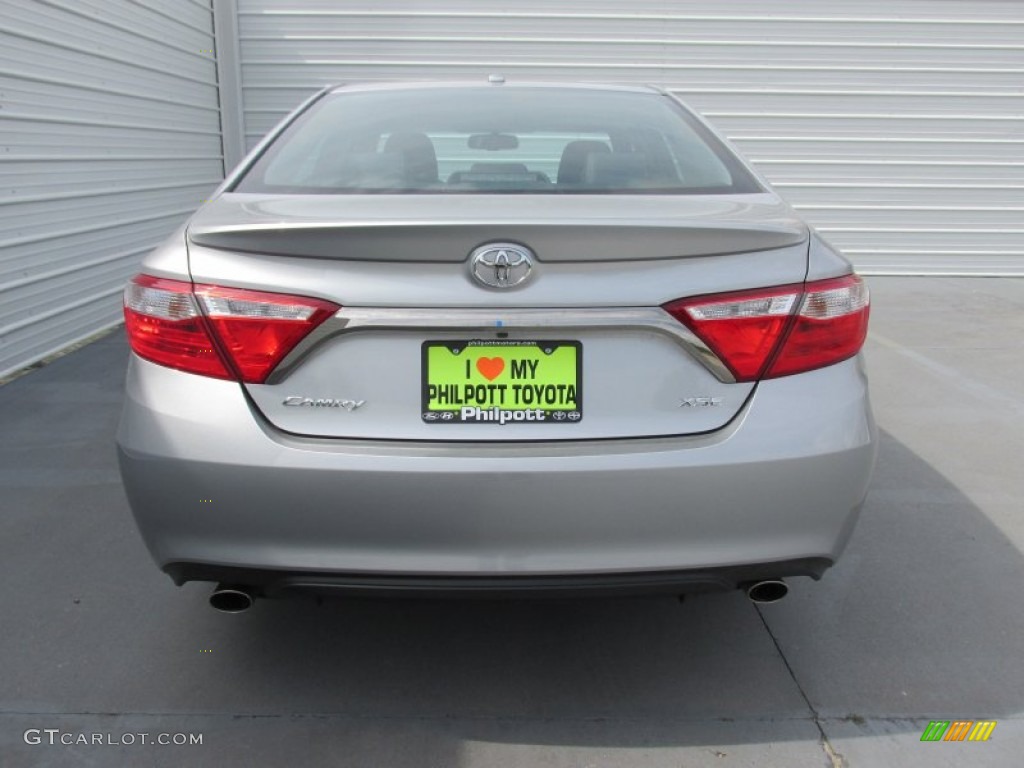 2015 Camry XSE V6 - Celestial Silver Metallic / Black photo #5