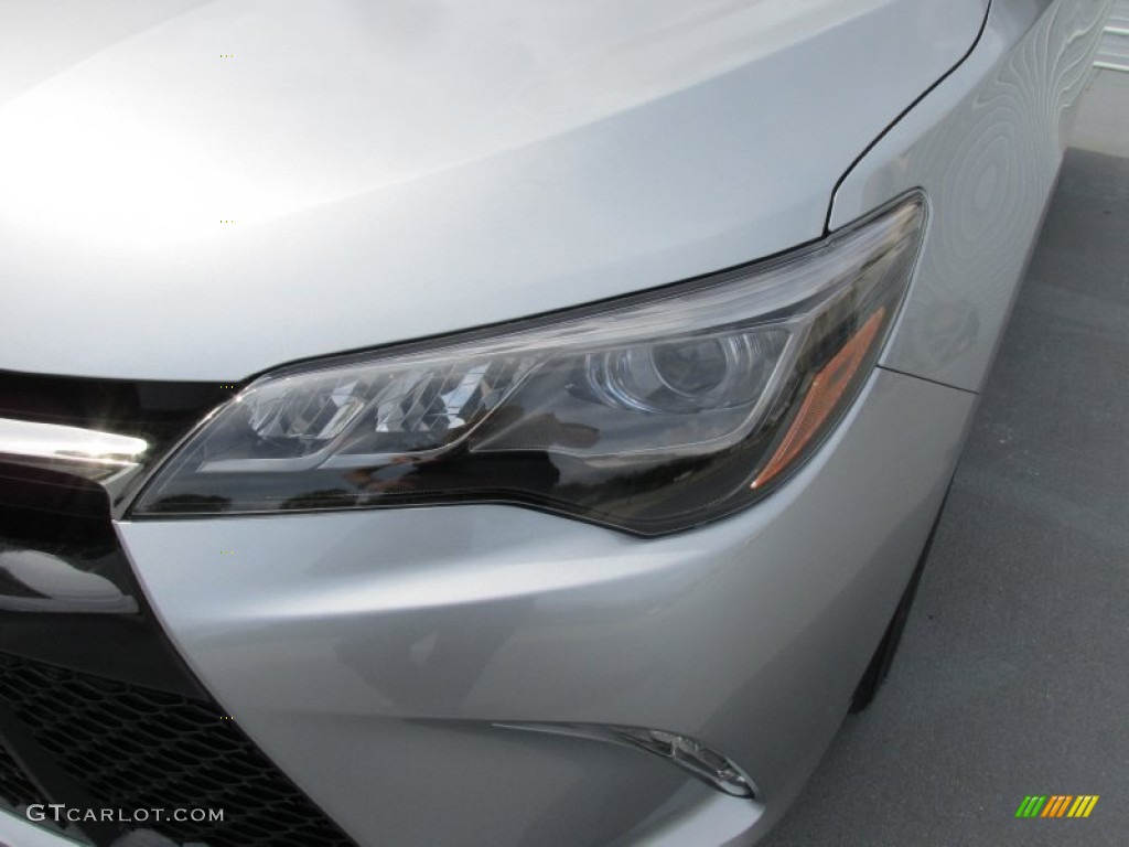 2015 Camry XSE V6 - Celestial Silver Metallic / Black photo #9