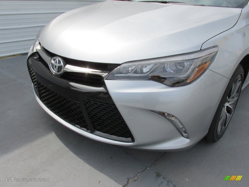 2015 Camry XSE V6 - Celestial Silver Metallic / Black photo #10