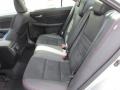 2015 Toyota Camry Black Interior Rear Seat Photo